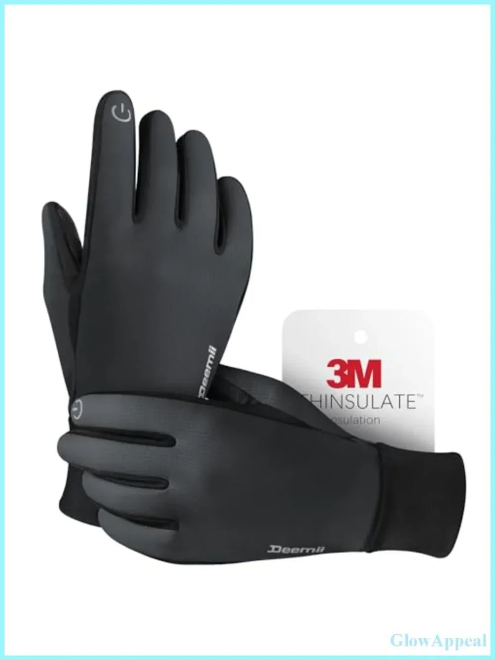 3M Thinsulate Insulation Touchscreen Winter Gloves for Cold Weather -